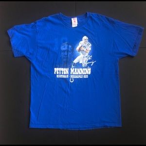 NFL Players Peyton Manning 18 Colts Tee